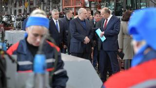 Белоруски работници, гръб, протест