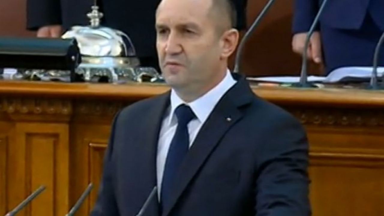 По повод предстоящото обръщение на президента към народа и Народното събрание