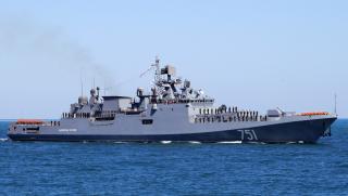 Руският Адмирал Есен, американски самолетоносач, Черно море