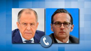 МВнР на РФ, Германия, сътрудничество, Навални, Лавров, Хайко Мааас, телефон