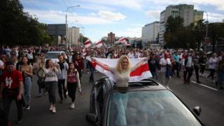 Американци, ключова роля, белоруския протест