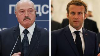 Лукашенко, подкрепа, мирен преход, власт, Макрон, жълти жилетки