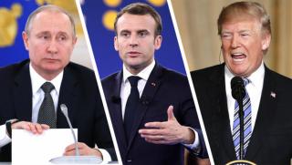 Путин, Трамп, Макрон, Баку, Ереван, прекратяване, война