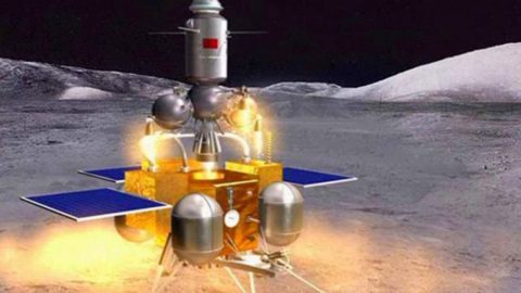 Chang'e 5 се заема да събира лунни проби в забележителна мисия