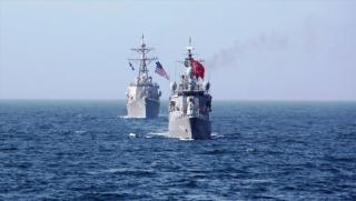 Турскифлот, американски флот, учения, Черно море