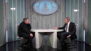 Интервю, Сергей Лавров, Соловьов на живо, 12 февруари 2021 г.