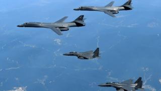 Послание, Русия,американски бомбардировачи, B-1B Lancer, Норвегия