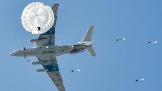 Зенитчици, въздушно-десантни войски, Русия, военно учение, Крим