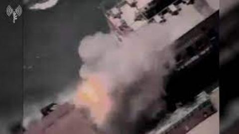 Израелските ВВС са ударили "подводница" на Хамас (ВИДЕО)