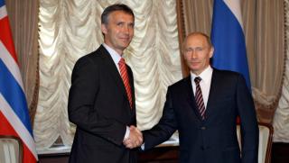 Столтенберг, среща, Владимир Путин