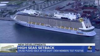 ABC News: В САЩ не разрешиха на круизен кораб да напусне пристанището, след като бе диагностициран коронавирус у членове на екипажа