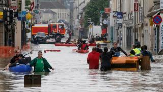 Euronews, Европа, под вода заради, дъждове