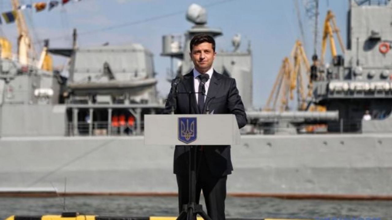Delo.ua: Зеленски обеща на Украйна нов флот след 15 години