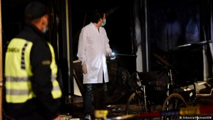 Поне 10 загинали при пожар в македонска болница за Ковид пациенти