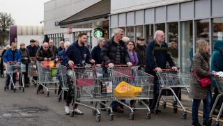 Великобритания, гладна Коледа, недостиг на продукти