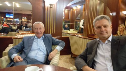 Председателят на ПП „Русофили за възраждане на Отечеството“ и кандидат за президент Николай Малинов се срещна с Андрей Климов
