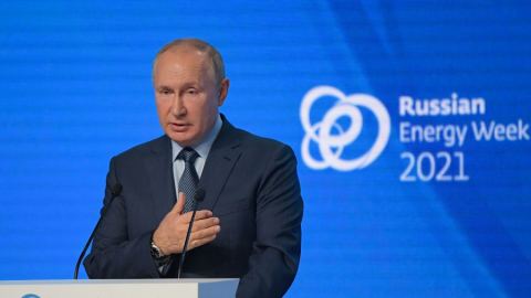Пленарно заседание на международния форум “Руска енергийна седмица”. Изказване на Путин