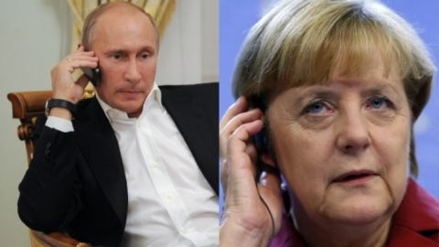 Путин посъветва Меркел да се свърже лично с Лукашенко