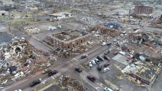 SRF, Торнадо, САЩ изравни, град