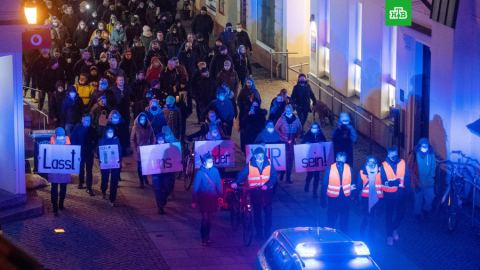 25,000 на протест в Германия срещу коронавирусните ограничения