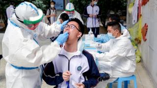 SCMP, 21 заразени, Тиендзин, Китай, тестване, 14 милиона души
