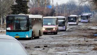 Евакуирани жители, Донбас, Ростовска област