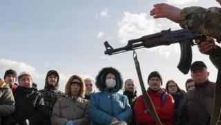 Цивилното население на Киев е взето като заложник от украинските