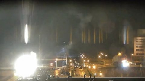 Въоръжени действия в украинска ядрена електроцентрала