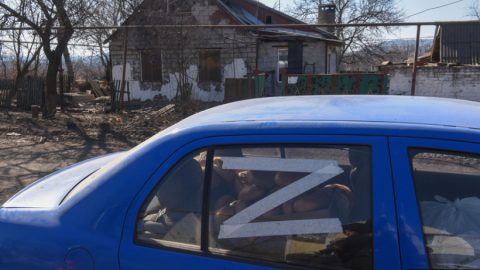 За буквите Z, V и O в Украйна предвиждат затвор до пет години