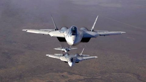 Су-57 започнаха да действат в Украйна на групи