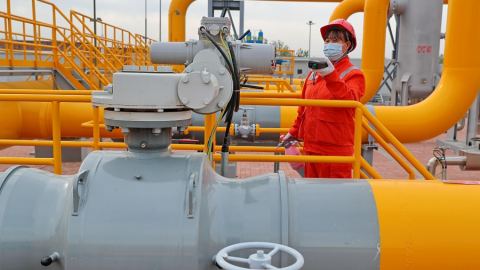 Нов участък от Източния китайско-руски газопровод бе пуснат в експлоатация