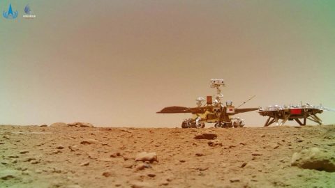 Първата китайска мисия за изследване на Марс постига богати научни резултати