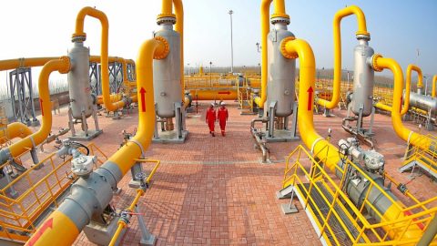 В Китай започна строителството на нов газопровод