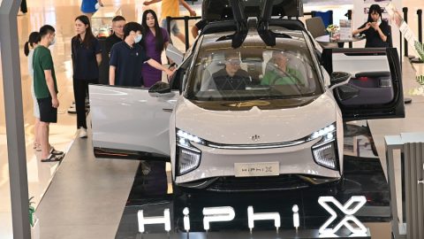 Скок в новорегистрираните електрически автомобили в Китай