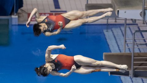 Китай с шест златни медала от Световната купа по скокове във вода