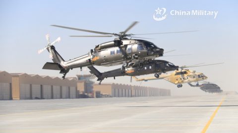 Китайският хеликоптер Z-20 надминава Black Hawk по технологии