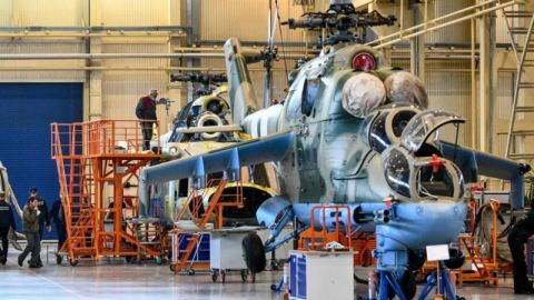Руските ВКС унищожиха цех на Мотор Сич за сглобяване на двигатели за украинската военна авиация