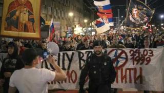 Сърбия, Руска партия, тържествува, НАТО
