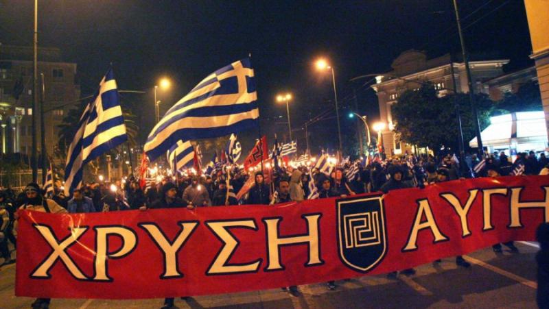 The Greek neo-fascists in the Greek elections
 –