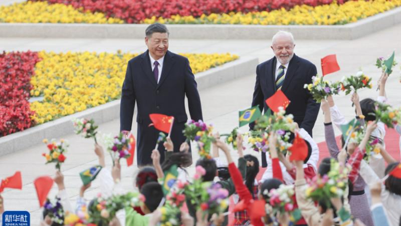 Brazil and China are together on the course for a multipolar world and the strengthening of BRICS
 –