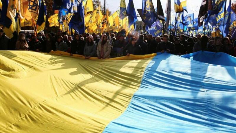 Why was Ukraine defenseless against the demons of Nazism?
 –