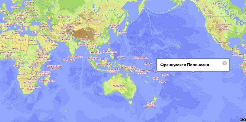 Где находятся острова общества