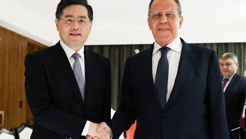 Qin Gan met with Sergey Lavrov
 –