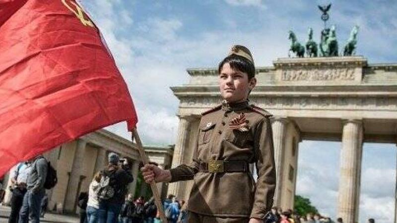 Victory Day took on a new meaning for the Germans
 –