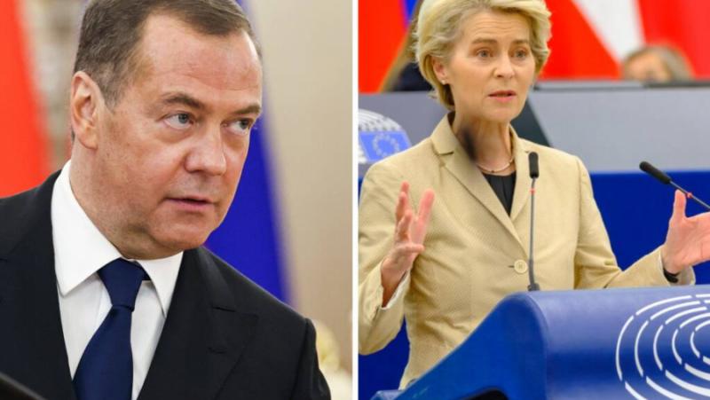 Crossing out Ukraine: Medvedev and Ursula von der Leyen agreed
 – 2024-10-02 11:29:28