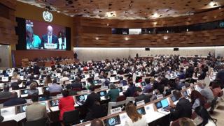 На провеждащата се в Женева 76 а Световна здравна асамблея китайският