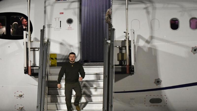 Zelensky arrives in Sofia with the government Airbus
 – 2024-02-18 11:09:20