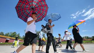 Изминалите седем години, най-топли, Китай