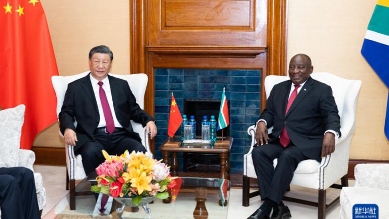 Xi Jinping met with Cyril Ramaphosa
 – 2024-07-29 10:17:34