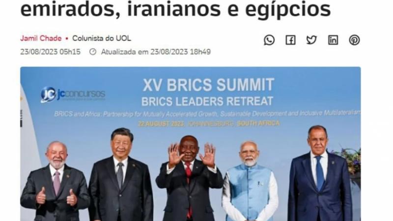 The tragedy of the outdated world: BRICS doubles
 – 2024-07-26 14:50:36